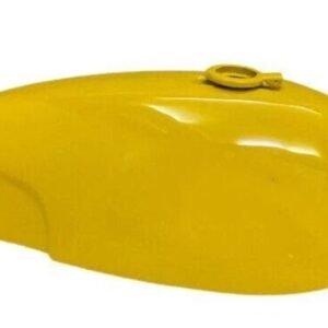 Norton Commando Fastback Fuel Petrol Gas Tank Steel Yellow Painted With Cap