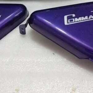 Norton Commando Roadster 750 Side Panels Steel Purple Painted