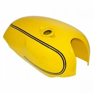 Norton Commando Roadster 850 Fuel Petrol Tank Steel Yellow Painted + Cap