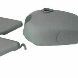 Norton Commando Roadster 850 Fuel Petrol Tank Steel + Side Panels Grey Primer Coated + Cap