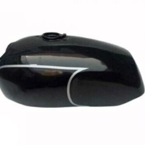 Norton Commando Roadster 850 Fuel Petrol Tank + Side Panels Steel Black & Silver Painted + Cap
