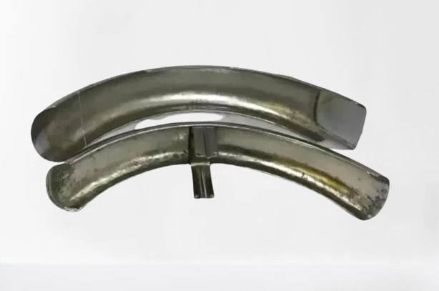 Norton Commando Roadster Mudguard Fender Set With Stay Aluminium - Image 4