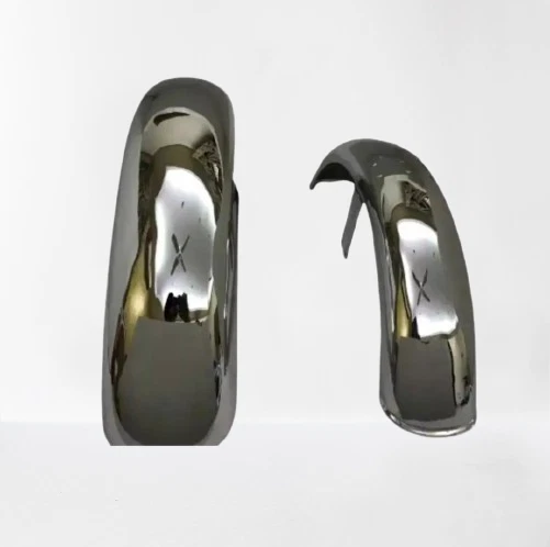 Norton Commando Roadster Mudguard Fender Set With Stay Aluminium - Image 2